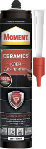 Клей для плитки Момент Сeramics белый 440 гр