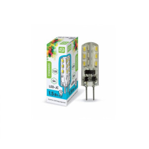 Лампа светодиодная led-jc-std 1.5вт 12в g4 4000к 135лм asd
