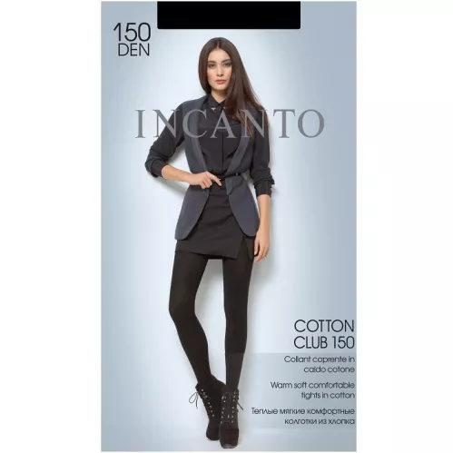 Колготки Incanto Cotton Club 150 Den цвет Nero размер 2 – 1