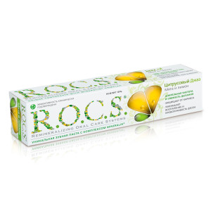 Зубная паста  Rocs Мята и Лимон 74гр