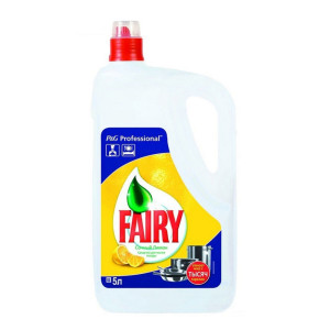 Жидкость для мытья посуды Fairy сочный лимон 5л