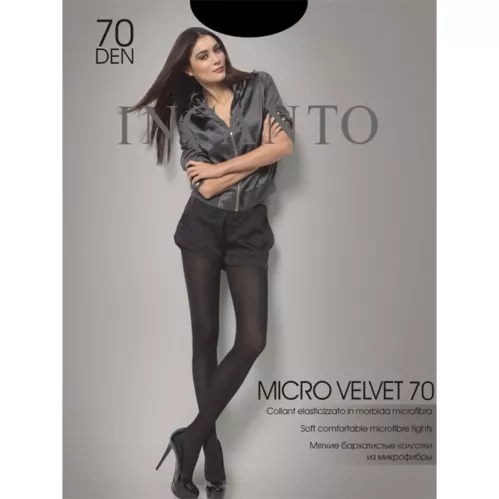 Колготки Incanto Micro Velvet 70 Den цвет Nero Микрофибра размер 2 – 1