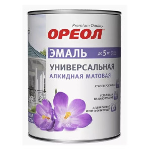 Эмаль Ореол белая матовая универсальная 2,2кг