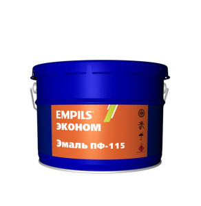 Эмаль ПФ-115 Empils Эконом серая 20 кг