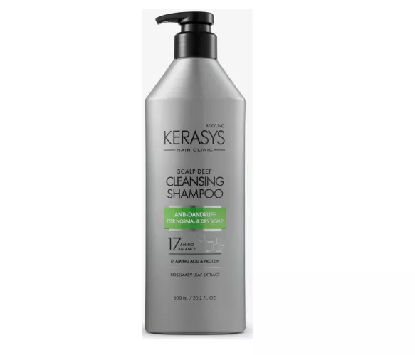 Шампунь для волос KeraSys Scalp Care  Scalp Balancing лечение кожи головы освежающий  400 мл – 1