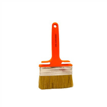 Кисть Намерение плоская Наф-Наф светлая щетина, пластиковая оранжевая ручка 120*35 мм