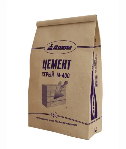 Цемент Диола М-400 серый 5 кг – 1
