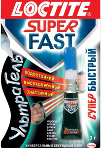 Клей секундный Loctite Super Fast Ультра Гель 3 гр