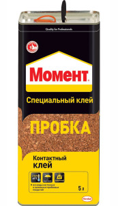 Клей контактный Момент Пробка 5 л
