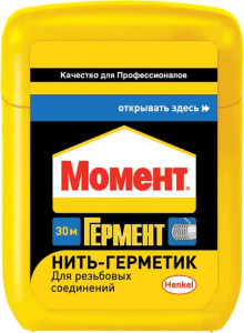 Нить для герметизации резьбовых соединений Момент Гермент 30 м