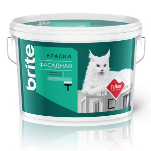 Краска Brite для деревянных фасадов база А 0.9 л