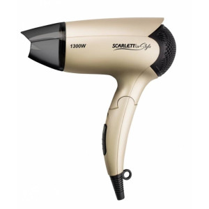 Фен Scarlett 1000Вт ионизатор мокка с черным SC-HD70IT07