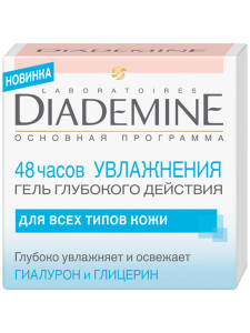 DIADEMINE Основ. прогр. Гель 48ч увлажнения 50ml