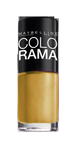 Maybelline New York Лак для ногтей "Colorama", оттенок 108, Золотой песок, 7 мл - 1