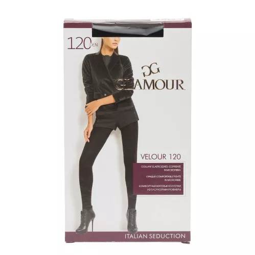 Колготки Glamour Velour 120 Den цвет Nero размер 2 – 1