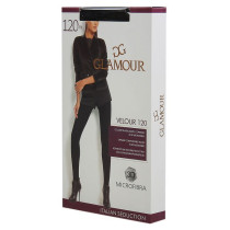 Колготки Glamour Velour 120 Den цвет Nero размер 3