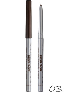Карандаш для бровей Relouis Brow Wow механический тон 03 MEDIUM BROWN 0.34 гр - 1