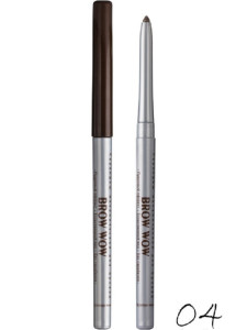 Карандаш для бровей Relouis Brow Wow механический тон 04 SOFT BROWN 0.34 гр - 1