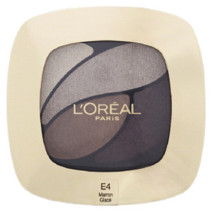 Тени для век L`Oreal Paris Color Riche Квадро оттенок E4 Кожаный клатч 4.5 г - 1