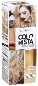 L'Oreal Paris Смываемый красящий бальзам для волос "Colorista  Washout", оттенок Персиковые Волосы, 80 мл - 1