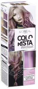 L'Oreal Paris Смываемый красящий бальзам для волос "Colorista Washout", оттенок Лавандовые Волосы, 80 мл - 1
