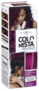 L'Oreal Paris Смываемый красящий бальзам для волос "Colorista Washout", оттенок Волосы Бургунди, 80 мл - 1