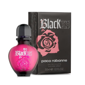 Туалетная вода Paco Rabanne Black XS for Her Eau de Parfum 30 мл