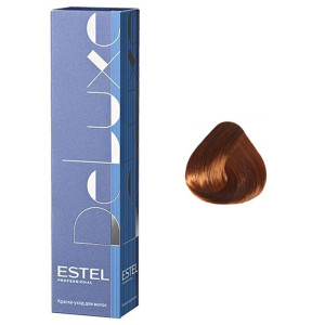 Краска для волос Estel De Luxe 7/40 Русый медный для седины 60 мл