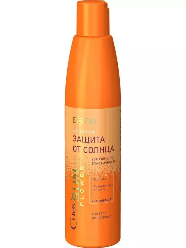 Бальзам для волос Estel Curex Sun Flower Увлажнение и питание с UV-фильтром для всех типов волос 250 мл – 1