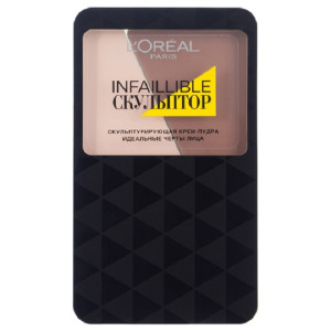 Скульптурирующая крем-пудра L`Oreal Paris Infaillible компактная Скульптор оттенок 01 Светлый 10 г - 1