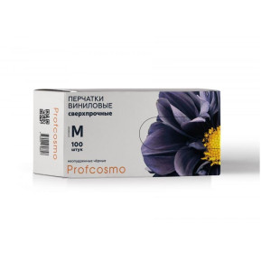 Перчатки PROFCOSMO винил 4,0 гр. М (50 пар)