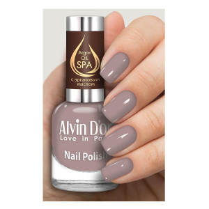 Лак для ногтей Alvin D`or SPA с аргановым маслом 5001 15 мл