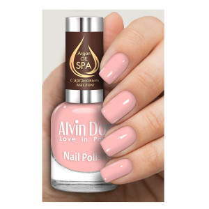 Лак для ногтей Alvin D`or SPA с аргановым маслом 5002 15 мл