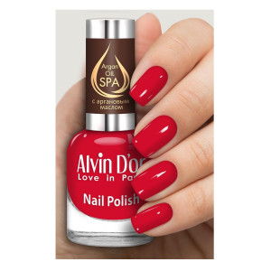 Лак для ногтей Alvin D`or SPA с аргановым маслом 5024 15 мл