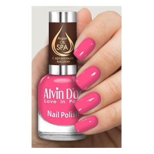 Лак для ногтей Alvin D`or SPA с аргановым маслом 5012 15 мл