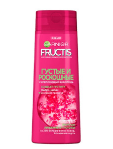 Шампунь для волос, Бальзам для волос Garnier Fructis Густые и Роскошные Укрепляющий для тонких волос 250 мл