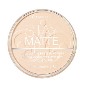 RIMMEL Пресованная Пудра Stay Matte №001