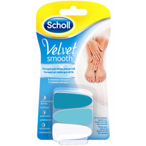 SCHOLL Velvet Smooth Насадки смен.д/пилки для ногтей