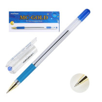Ручка шариковая MC Gold синяя 0.5 мм