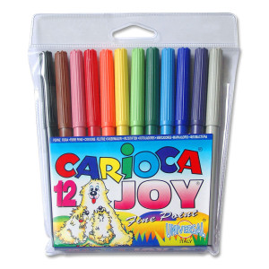 FL CARIOCA JOY  12  Фломастеры (блистер) 40531/414