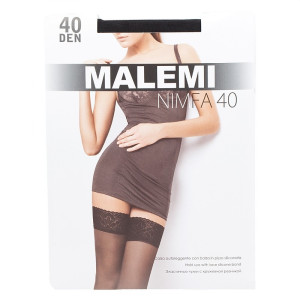 Чулки Malemi Ninfa 40 Den цвет Nero размер 3