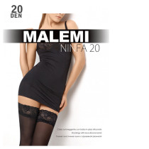 Чулки Malemi Ninfa 20 Den цвет Nero размер 3