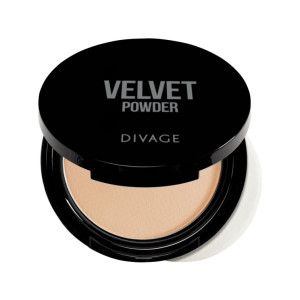 Пудра для лица Divage Velvet тон 5201 Античный белый 9 гр - 1