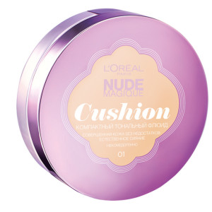 Тональный крем L`Oreal Paris Nude Magique Кушон оттенок 01 Фарфор 14.6 г - 1