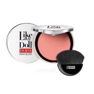 Румяна Pupa Like a Doll Maxi Blush  с вельветовым эффектом тон 201