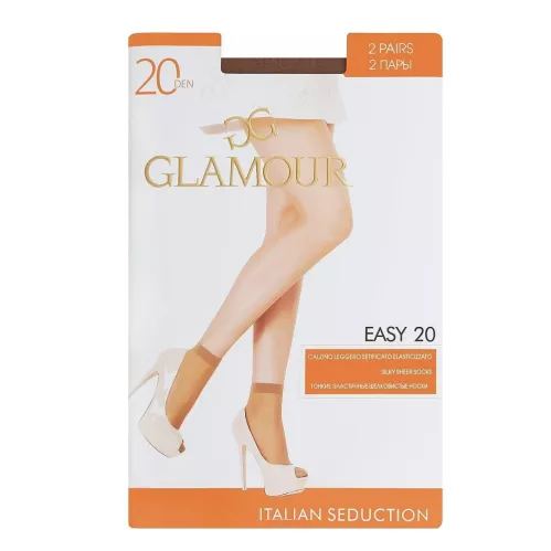 Носки Glamour Easy 20 Den цвет Miele – 1