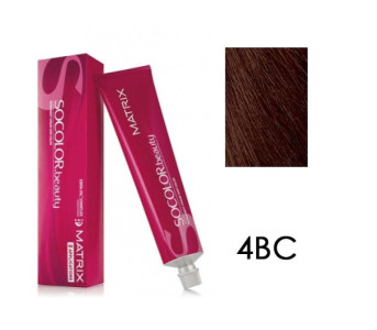 Краска для волос Matrix SOCOLOR beauty 4BC шатен коричнево-медный 90 мл