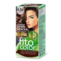 Краска для волос FitoColor стойкая крем-краска тон 4.36 мокко 115 мл