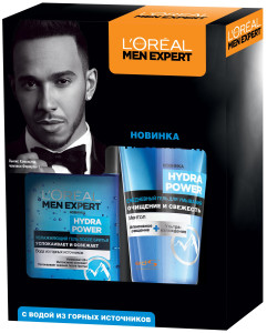 Набор L'Oreal Paris Men Expert "Hydra Power" Гель после бритья,125 мл, -30% + Гель для умывания, 150 мл - 1