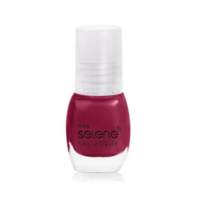 Лак для ногтей Miss Selene mini тон 142 бордо матовый 5 мл